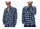 Brushed Workwear Plaid Shirt