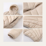 Lightweight Hooded Waterproof Down Jacket