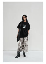 Printed 300G Long-Staple Cotton Short-Sleeve Tee
