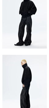 Warm Loose Short Wool Cocoon Coat