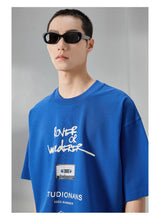 Heavyweight Double Yarn Digital Print Tee