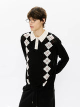Men’s 100% Lyocell Diamond Knit Polo