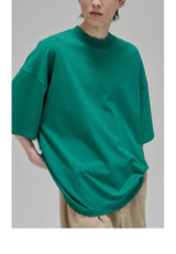 Vintage Ribbed Half Sleeve Tees
