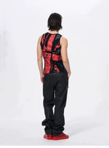 Men's Union Jack Print Cotton Tank