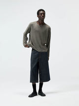 Linen Cotton Loose Long Sleeve Tee