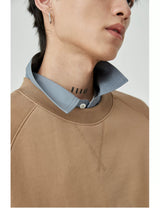 Split Pocket Basic Cotton Shirt