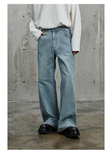Vintage Washed Flared Denim Pants