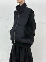 Temperature-Controlled Reversible Waterproof Detachable Scarf Vest
