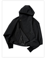 Batwing Sleeve Hard Shell Jacket