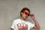 Vampire Girl Club Fitted Washed Tee