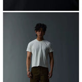 Unisex Tri-Color Slim Cotton Tees