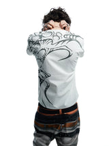 Dark Wing Print Short Sleeve Tee