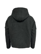 Black Hooded Zip Bee Keeper Jacket