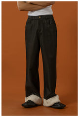 Men’s Fleece Cuff Casual Pants