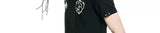 Biker Vintage Embroidered Leather Polo Shirts