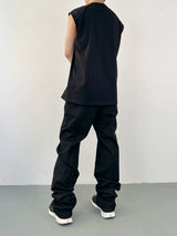 Long Straight Leg Dress Pants