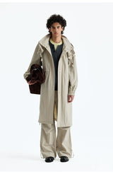 Drawstring Waist Nylon Cotton Parachute Pants