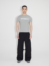 Structured Lightweight Printed Short Sleeve Tees