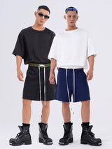 Men's Loose Reflective Short Sleeve Tees