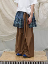 Plaid Unisex Skirt Extender