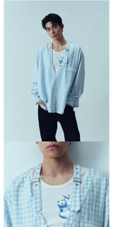Plaid Strap Shirt