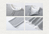 Men’s Waffle Henley Twofer Long-Sleeved Tees