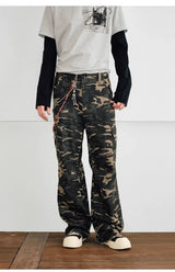 Loose Camouflage Cargo Pants