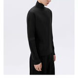 Cropped Slim Fit Long Sleeve Tee