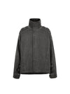 Distressed Patchwork Strapped Scavenger Jacket