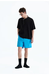 Supima Nylon Blend Drawstring Shorts