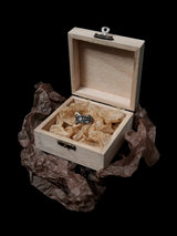 Adjustable Vintage Sterling Silver Moissanite Ring