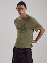 Vintage Dune Rock Draped Tulle Top