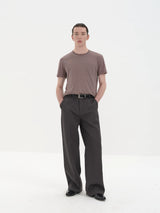 Chest Pocket Silk Cotton Tees