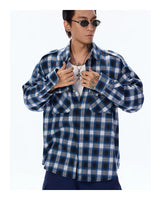Brushed Workwear Plaid Shirt