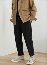 Elastic Waist Loose Ankle Pants