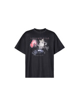 Vintage Digital Print Short Sleeve Tee
