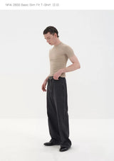 Short Sleeve Slim Merino Lyocell Tee