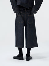14 Oz Color-Stable Raw Denim Shorts