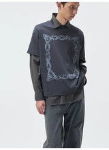 Printed Cotton Short Sleeve Tee