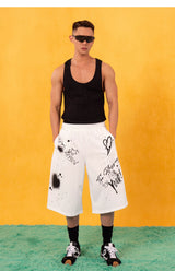 Men's Cleanfit Black Ribbed Gym Tank