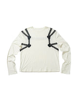 Lightweight Slim Rope Print Lyocell Top