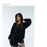 Three Color Cleanfit Couple Zip Hoodies