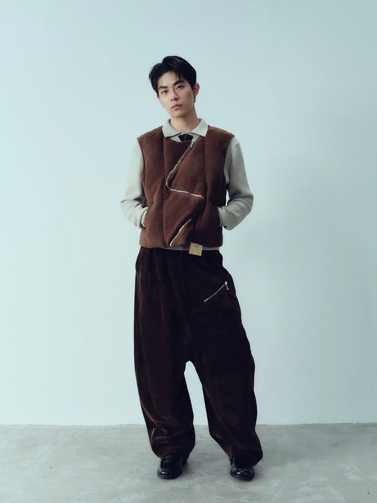 Vintage Corduroy Wide Leg Pants