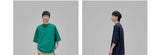 Vintage Ribbed Half Sleeve Tees
