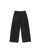 Straight Leg Draped Wrinkle-Free Casual Pants
