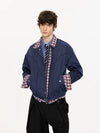 Houndstooth Harrington Jacket