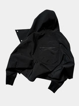 Batwing Sleeve Hard Shell Jacket