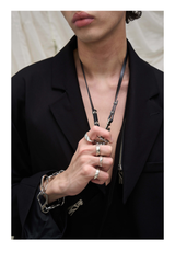 Double Hook Leather Rope Pants Chain