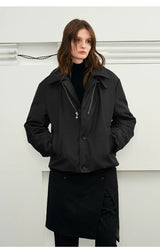 Men's Winter 3-in-1 Vest Scarf Coat