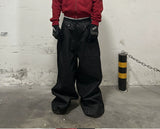 Reversible Dragon Embroidery Denim Jeans